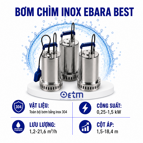 BƠM EBARA BEST
